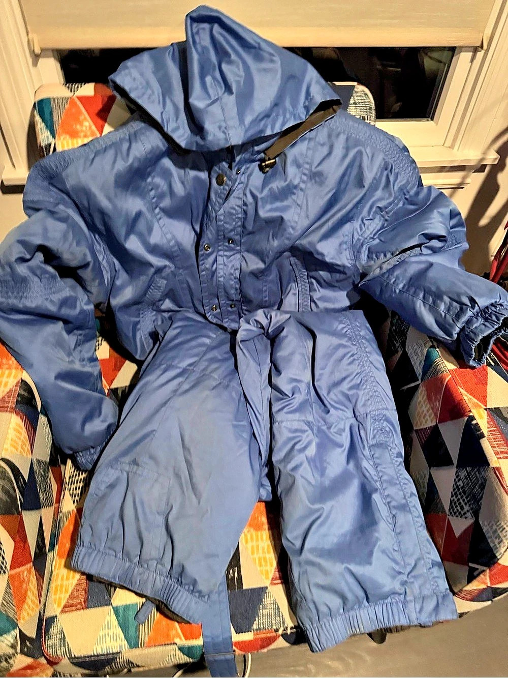 Blue Ski/Snowsuit